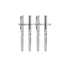 Laca Whitecolor Steel Gel Pen Papelería de oficina Lt-L451